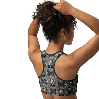 Edgar Allan Poe Gothic Women's Sports Bra