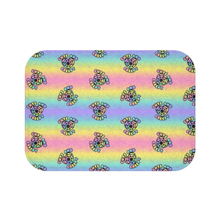 Cute and Creepy Bath Mat- Pastel Goth Home and Bathroom Decor