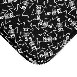 Dancing Skeletons Bath Mat