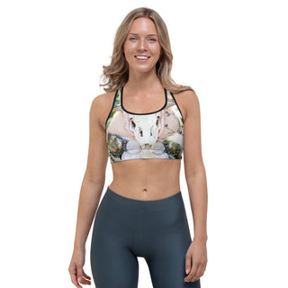 Bellydance Skull Sports Bra - The Quirky Co Finds