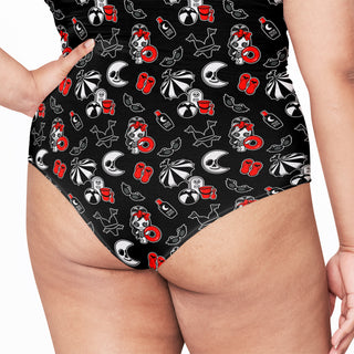 Summer Goth Women's One-Piece Swimsuit