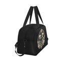 Art Deco Skeleton Lovers Gym Bag with Shoe Compartment