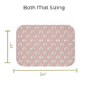 Cute and Creepy Bath Mat- Pastel Goth Home and Bathroom Decor