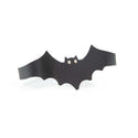 Black Gothic Bat Shaped Vegan Leather Choker