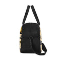 Curiosity Curio Gym Bag with Shoe Compartment- Fitness Goth Duffel Bag