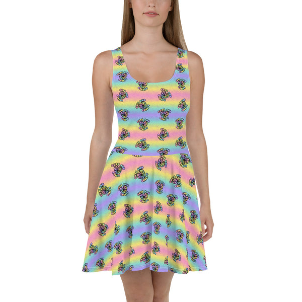 Cute and Creepy Women's Skater Dress