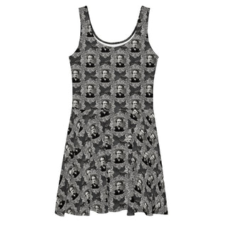 Edgar Allan Poe Women's Gothic Skater Dress