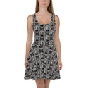 Edgar Allan Poe Women's Gothic Skater Dress