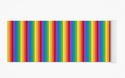 Rainbow Stripe Foam Yoga Mat- LGBTQIA+ Gay Pride Gym Mat