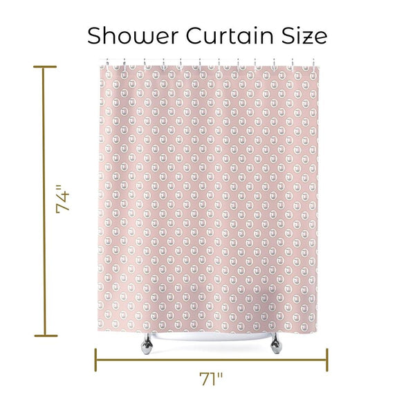 Skull Leopard Print Shower Curtain