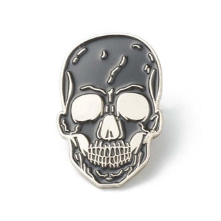 Skull Enamel Pin - The Quirky Co Finds