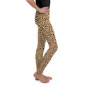 Skull Leopard Print Youth Leggings