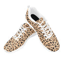 Skull Leopard Print Breathable Running Shoes