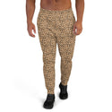 Skull Leopard Print Men's Joggers- Men's Rockabilly Sweatpants