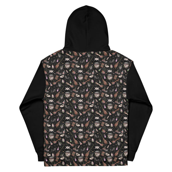 Woodland Witch Unisex All-Over Print Hoodie