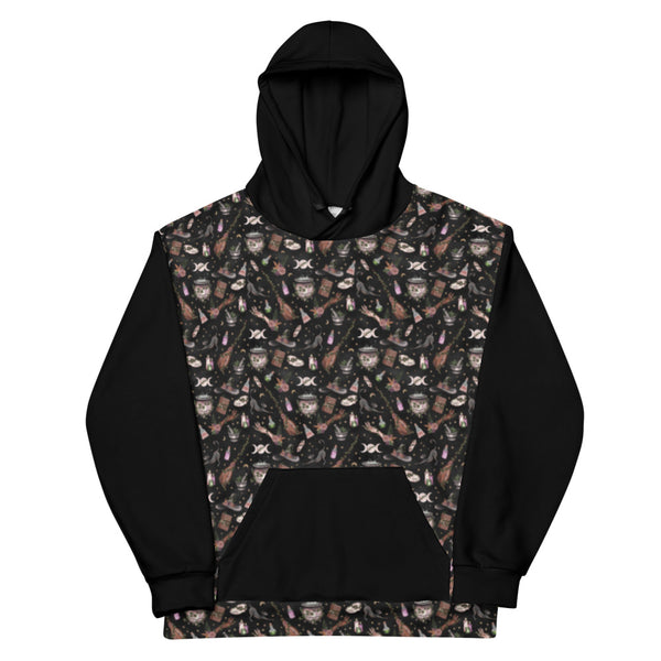 Woodland Witch Unisex All-Over Print Hoodie