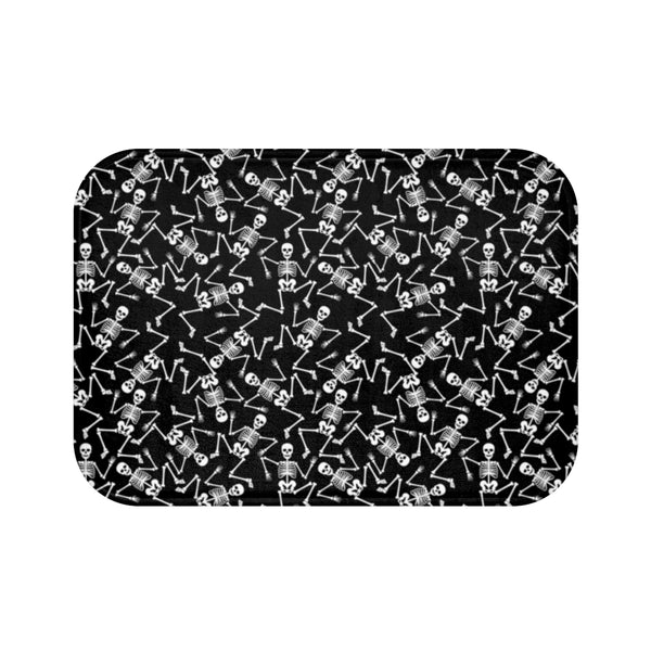 Dancing Skeletons Bath Mat